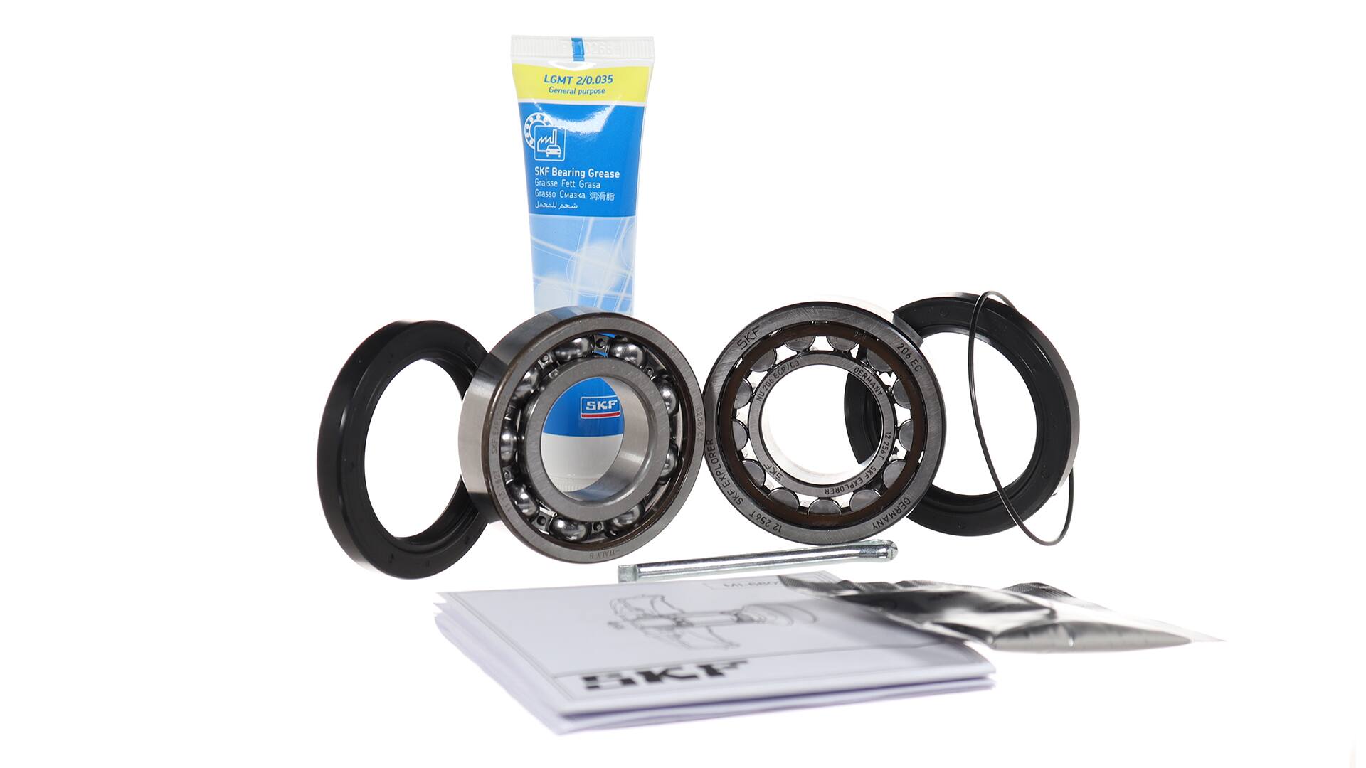 SKF VKBA 9140 CL: Juego de cojinete de rueda Classic con retén para ejes