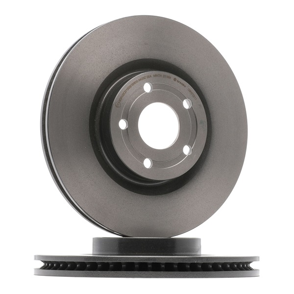 BREMBO 09.N378.11: Disc de frână PRIME LINE - UV Coated Ř: 308mm, ventilat interior, Ř: 308mm, acoperit (cu un strat protector)
