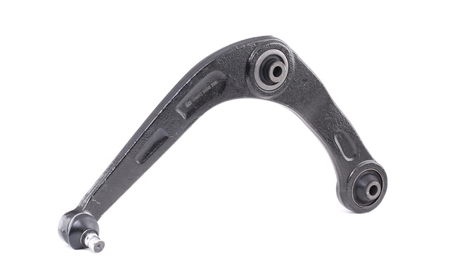 FEBI BILSTEIN 15952: Bras de suspension Essieu avant gauche, inférieur, Fonte d'acier, avec paliers en caoutchouc, avec rotule de suspension