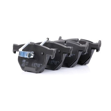 FEBI BILSTEIN 16587: Plăcuțe de frână puntea spate, cu clema piston