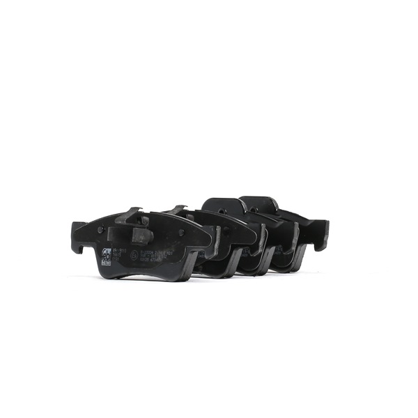 FEBI BILSTEIN 16615: Plăcuțe de frână puntea spate, cu clema piston