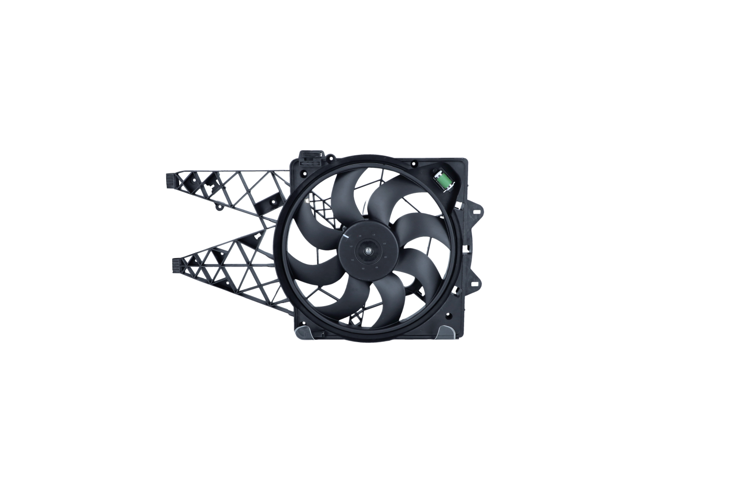 NRF 470014: Ventilator, radiator cu rama aerisire radiator