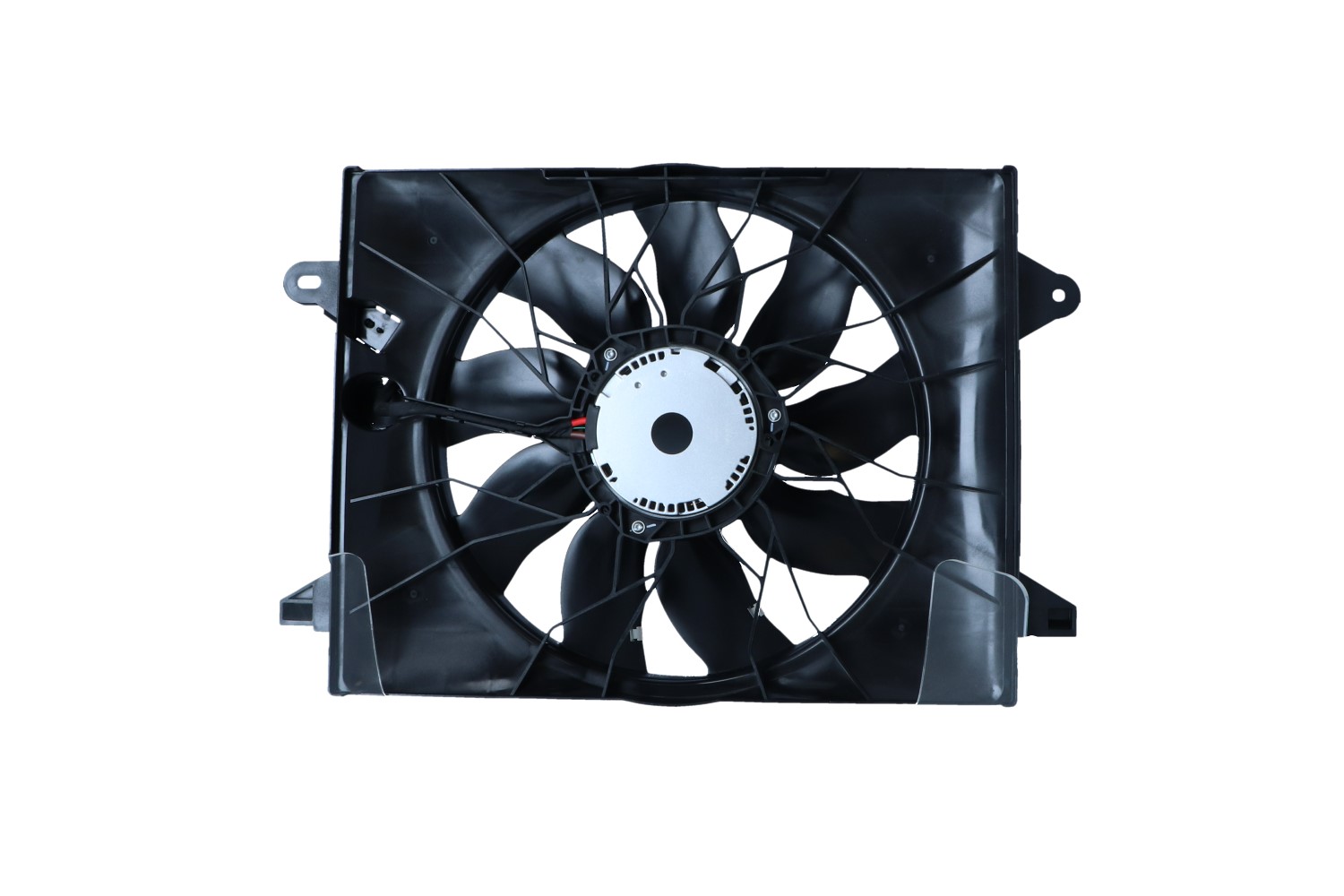 NRF 470031: Ventola radiatore 485mm, con telaio ventola radiatore (telaio), Motore senza spazzole
