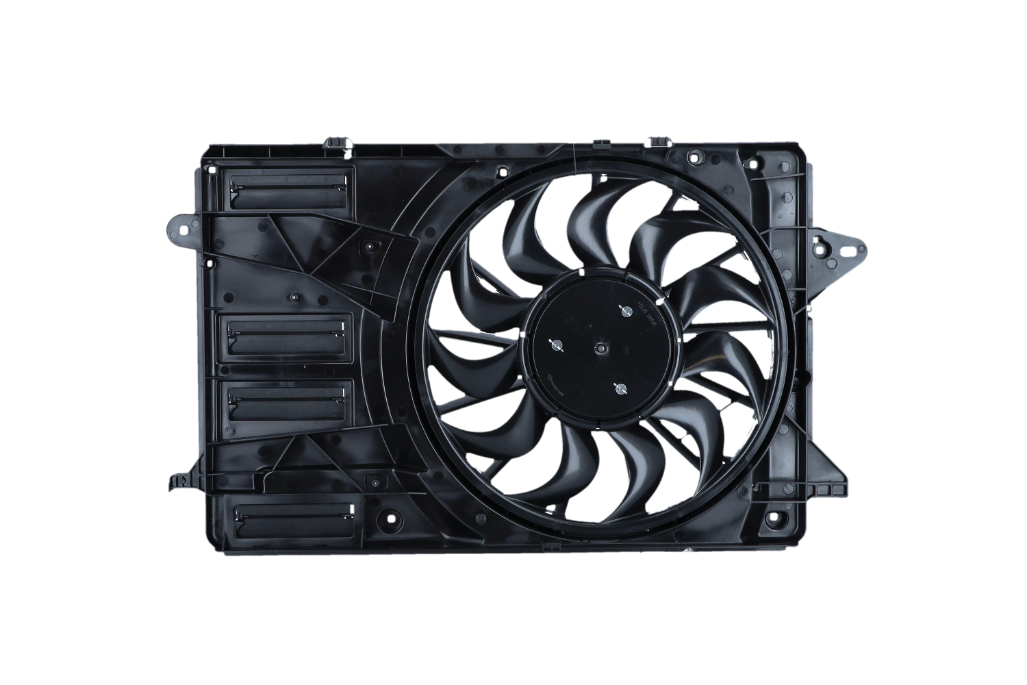 NRF 470044: Motoventilateur avec cadre du ventilateur de radiateur (encadrement), Moteur sans balais