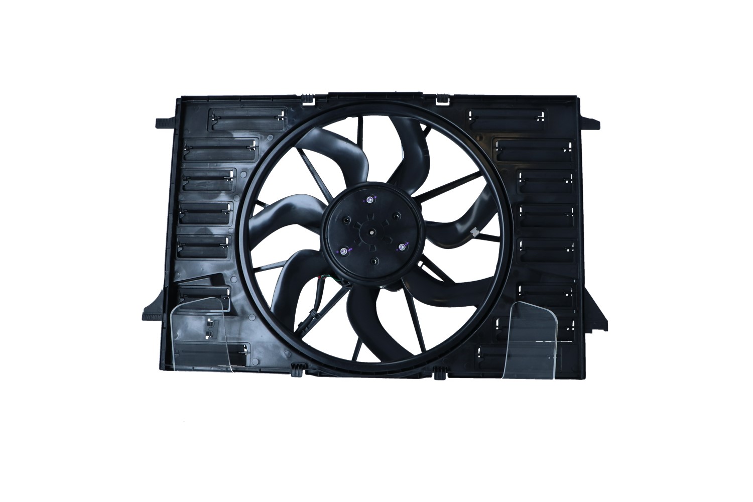 NRF 470046: Ventilator, radiator cu rama aerisire radiator, moto fara perii