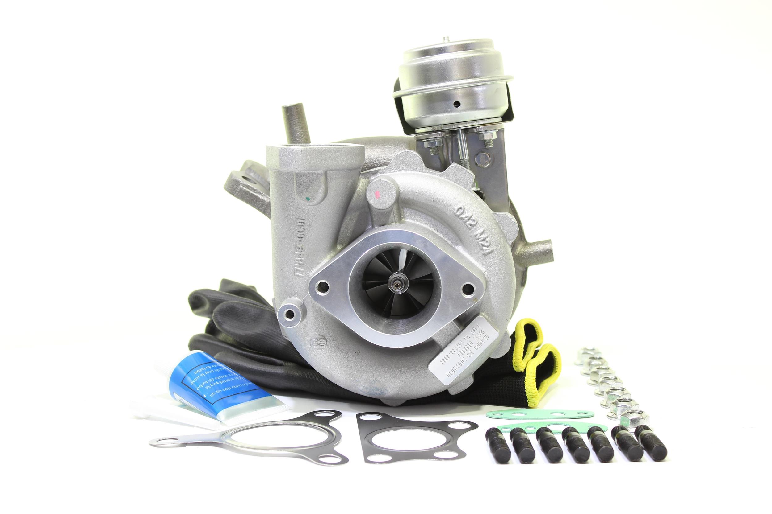 ALANKO 10902030: Turbolader inkl. Dichtungssatz, mit Anbau-/Befestigungsmaterial