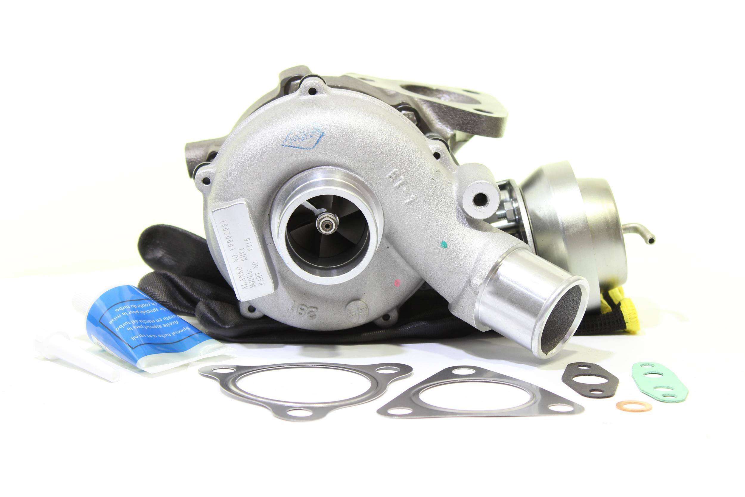 ALANKO 10902031: Turbosuflantă incl. Set garnituri, cu material de atașare/fixare