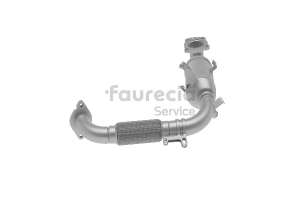Faurecia FS30405K: Katalysator mit Anbauteilen