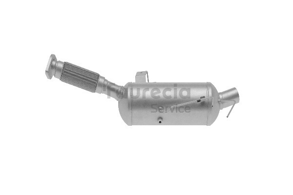 Faurecia FS56097F: Filtru de particule cu piese componente