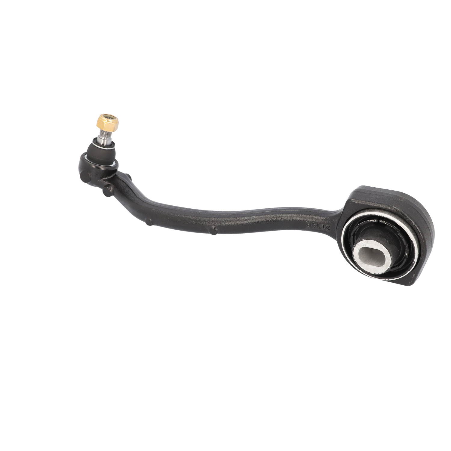 FEBI BILSTEIN 21442: Bras de suspension Essieu avant droit, inférieur, arrière, Fonte d'acier, avec rotule de suspension, avec roulement