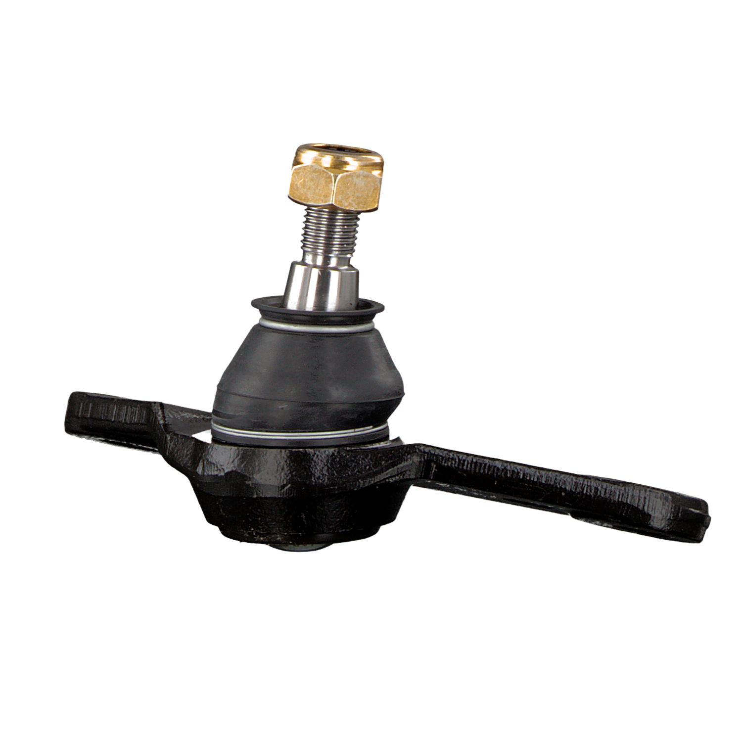 FEBI BILSTEIN 21485: Traggelenk Vorderachse links, unten, innen, 16,5mm, mit Sicherungsmutter