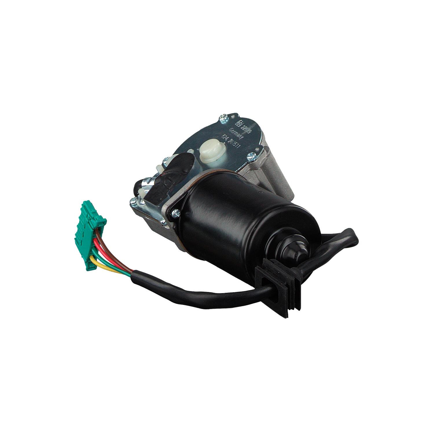 FEBI BILSTEIN 22689: Vindrutetorkarmotor 12V, Fram, med kabel