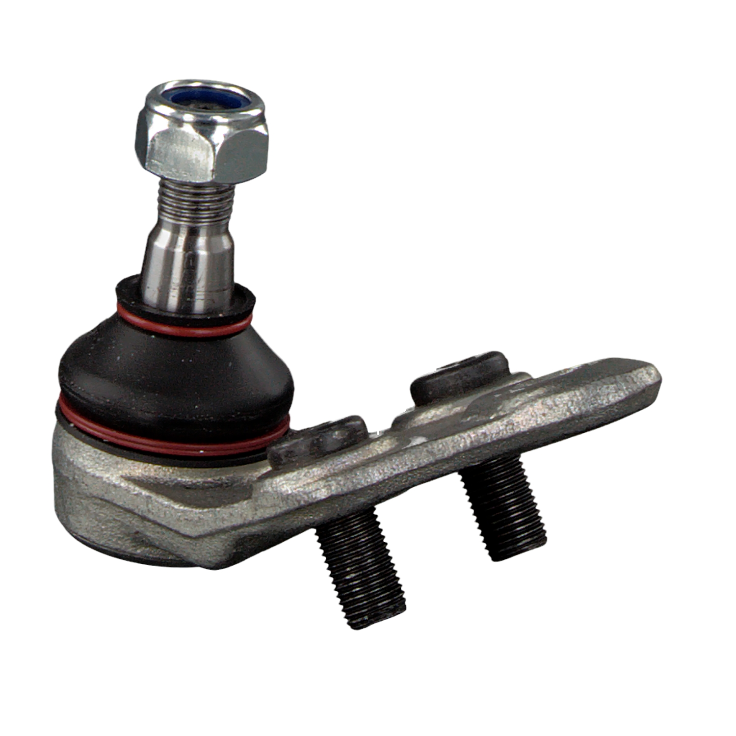 FEBI BILSTEIN 23244: Traggelenk Vorderachse links, unten, 15,7mm, mit Unterlegscheiben, mit Schrauben