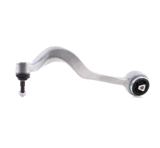 FEBI BILSTEIN 29254: Bras de suspension Essieu avant droit, avant, Aluminium, avec support en caoutchouc, avec rotule de suspension