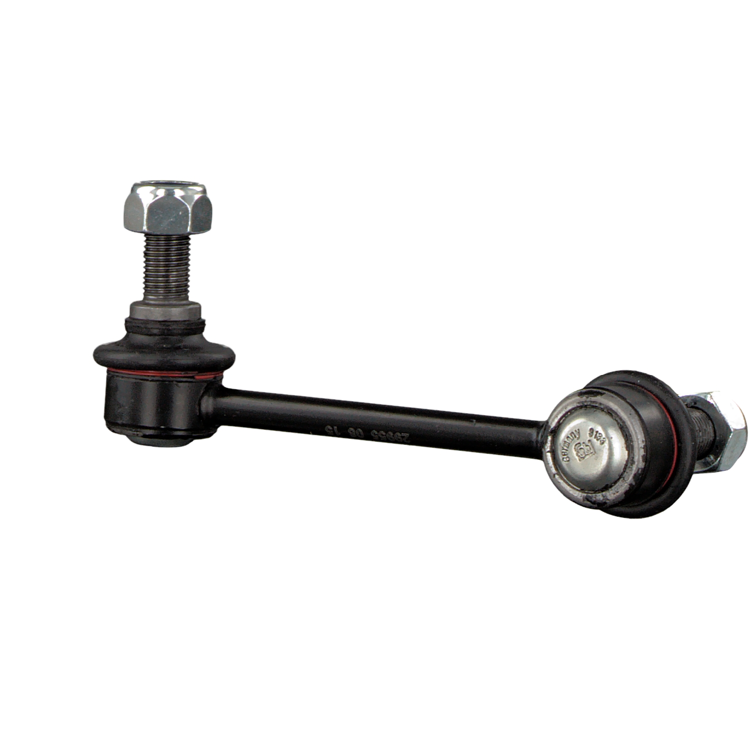 FEBI BILSTEIN 29955: Brat / bieleta suspensie, stabilizator Axa spate dreapta, 120mm, Otel, cu piulițe, BMTS Turbo NEW
