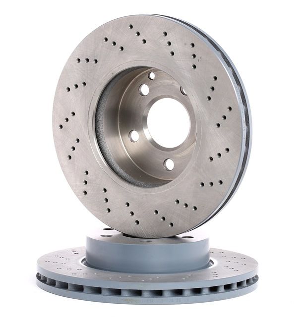 FEBI BILSTEIN 30552: Remschijf Vooras, Ø: 295mm, geperforeerd/interne ventilatie, Ø: 295mm, Gecoat