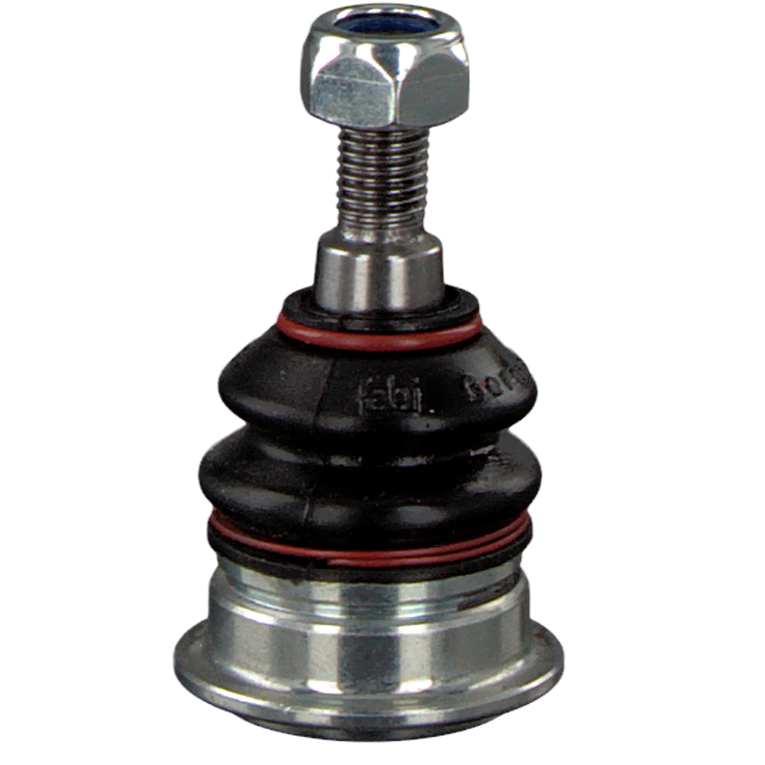FEBI BILSTEIN 30863: Rotule de suspension supérieur, Essieu avant gauche, Essieu avant droit, 15mm, avec écrou de blocage, avec anneau de freinage