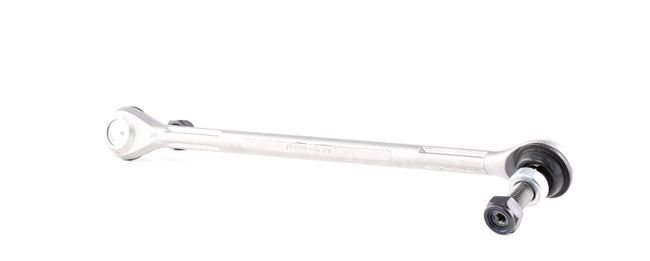 FEBI BILSTEIN 33484: Brat / bieleta suspensie, stabilizator Axa fata stanga, 305mm, Culoare aluminiu, cu piulițe, BMTS Turbo NEW