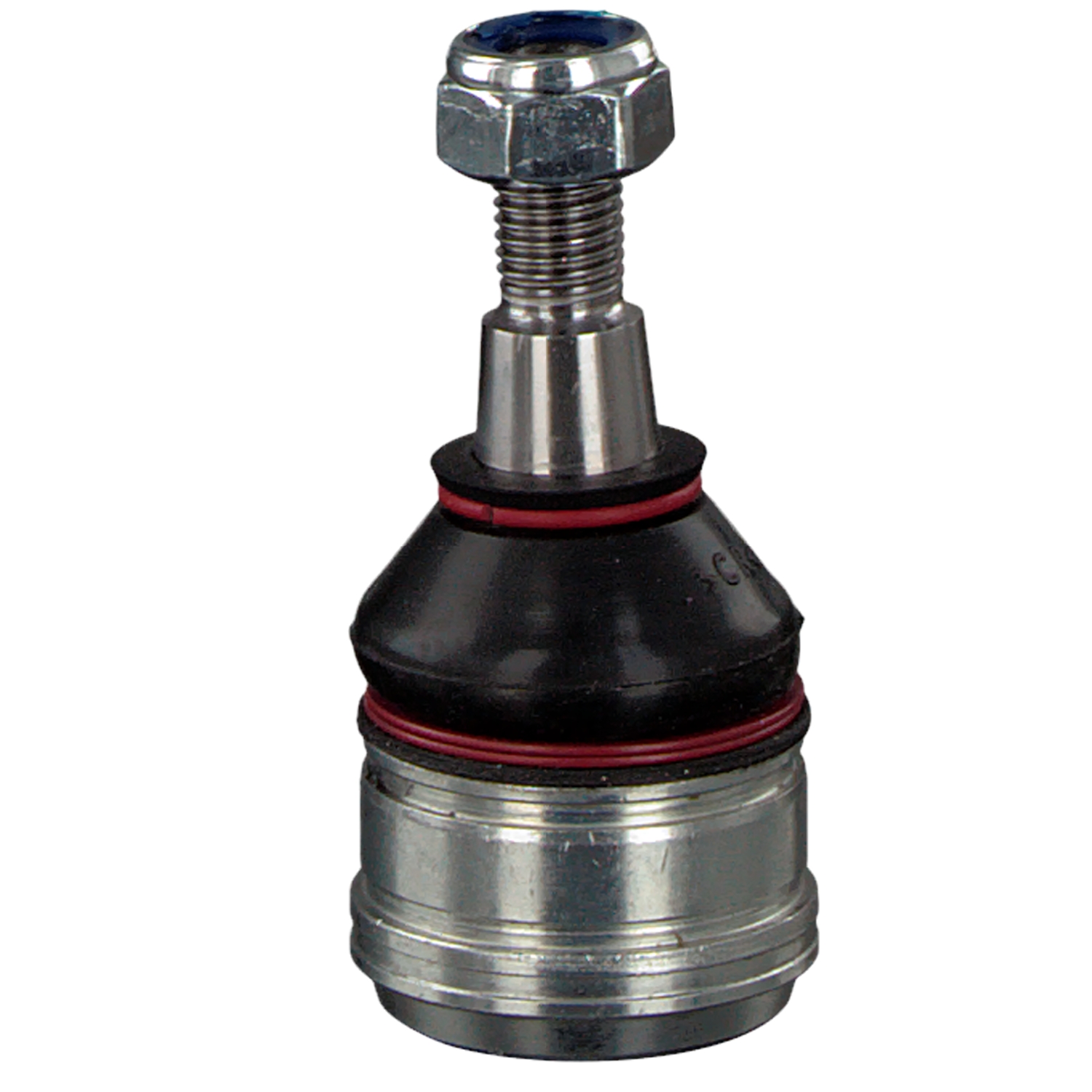 FEBI BILSTEIN 33609: Rotule de suspension Essieu avant gauche, Essieu avant droit, avec écrou de blocage, avec anneau de freinage