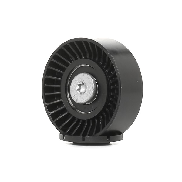 FEBI BILSTEIN 36057: Rola ghidare / conducere, curea transmisie Ř: 75,5mm, Ř: 75,5mm, cu capac, cu surub