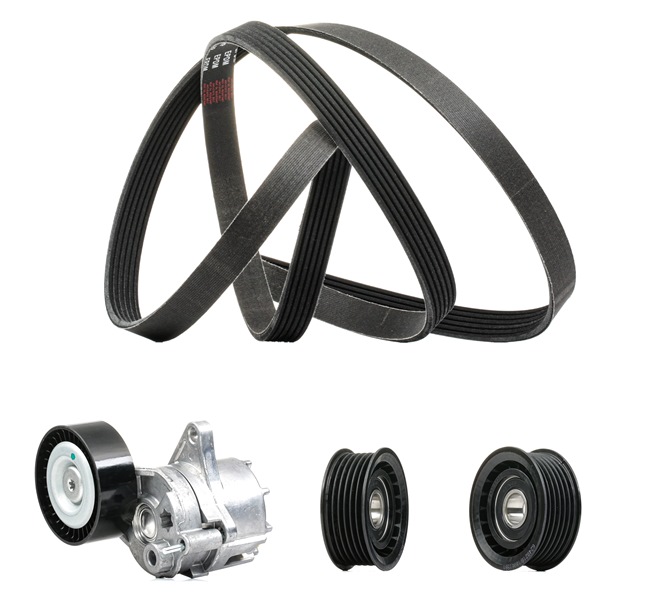 RIDEX PLUS 542R0043P Σετ ιμάντων poly-V MERCEDES-BENZ C-class Sedan (W203) 143 PS Πετρέλαιο κόστος