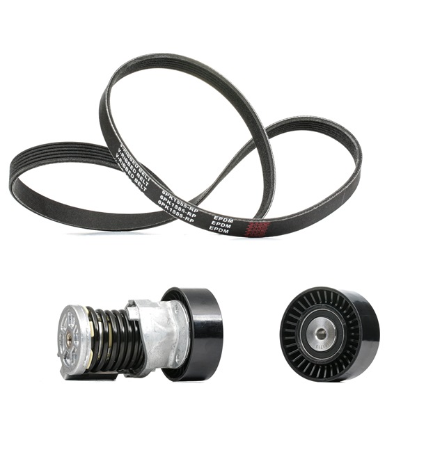 RIDEX PLUS 542R0057P Keilrippenriemensatz VW Multivan 5 (7HM 2.0 TDI 84 PS Diesel