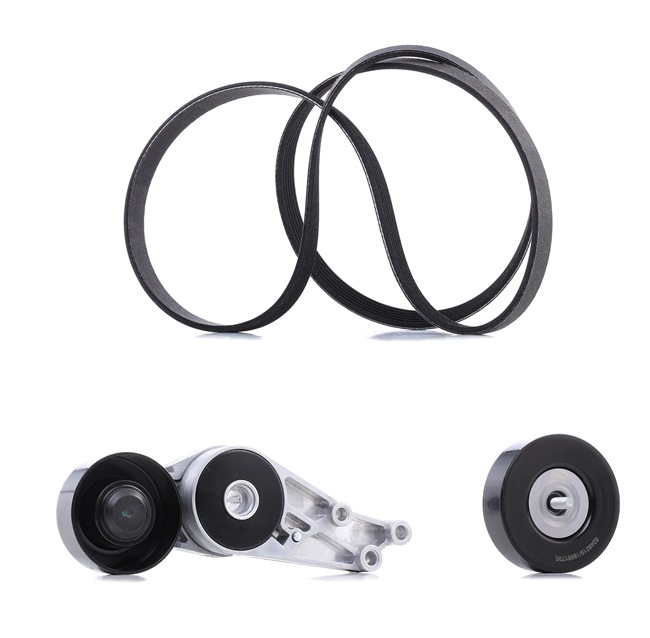 RIDEX PLUS 542R0594P Комплект пистов ремък AUDI A4 Седан (8E2, B6) 163 K.C. бензин цена