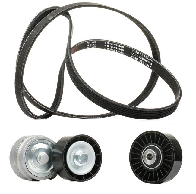 RIDEX PLUS 542R0165P Комплект пистов ремък FIAT Doblo Комби (119_, 223_) 105 K.C. дизел цена