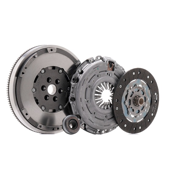 VALEO 837081: Zestaw sprzęgła FULLPACK DMF samonastawy z dwumasowym kołem zamachowym, z zestawem śrubowym, z zestawem śruby zabezpieczającej, z łożyskiem oporowym