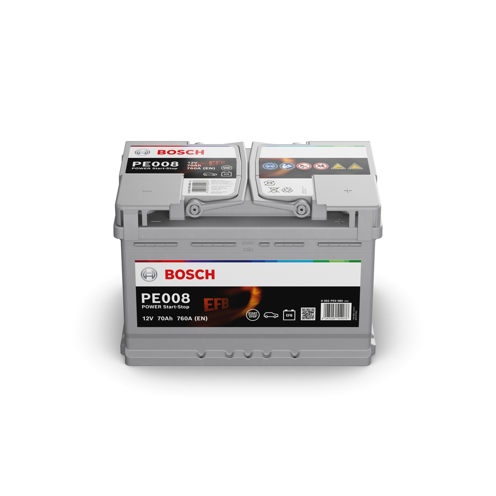 BOSCH 0 092 PE0 080: Batterie Power EFB Line