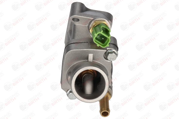 BIRTH 81766: Brida de refrigerante Eje delantero, arriba, con sensor de temperatura, con junta, con termostato