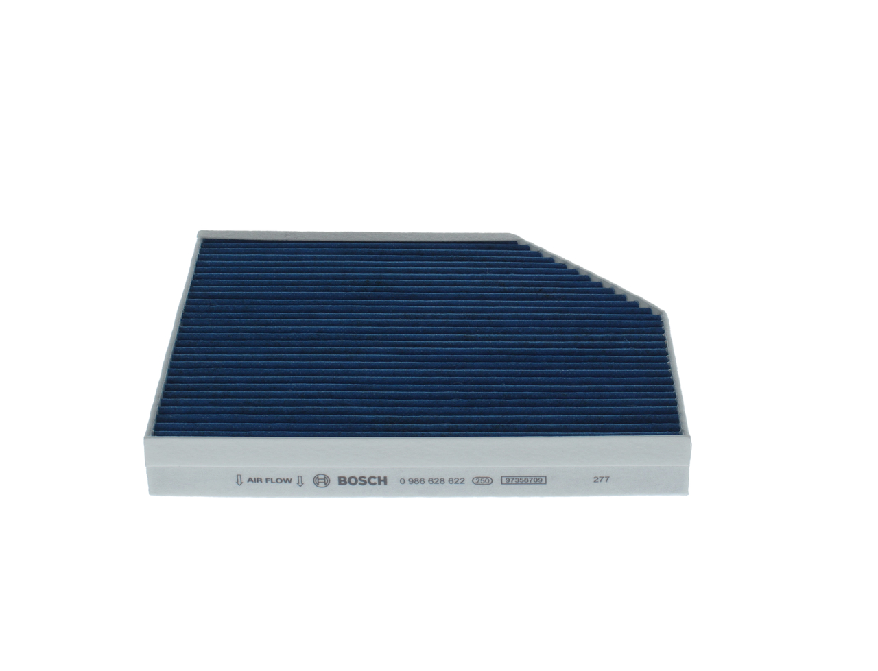 BOSCH 0 986 628 622: Filtro de habitáculo FILTRO+pro Filtro de carbón activado, Filtro partículas finas (PM 2.5), con efecto antialérgico, con efecto fungicida, con efecto bactericida