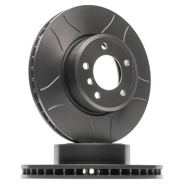 BREMBO 09.9172.75: Remschijf MAX LINE Ø: 324mm, interne ventilatie, Gekerft, Ø: 324mm, Gecoat, Met schroeven