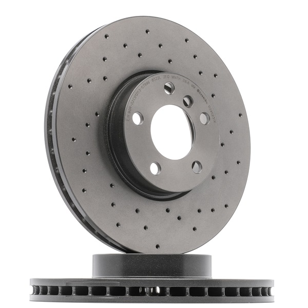 BREMBO 09.9923.1X: Disc de frână XTRA LINE - Xtra Ř: 332mm, perforat/ventilat interior, Ř: 332mm, acoperit (cu un strat protector), cu suruburi