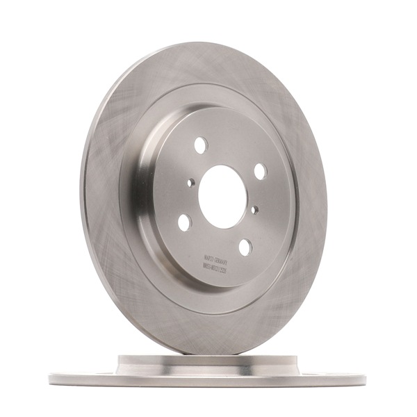 MAPCO 47008: Set frana, frana disc puntea spate, Ř: 278mm, plin