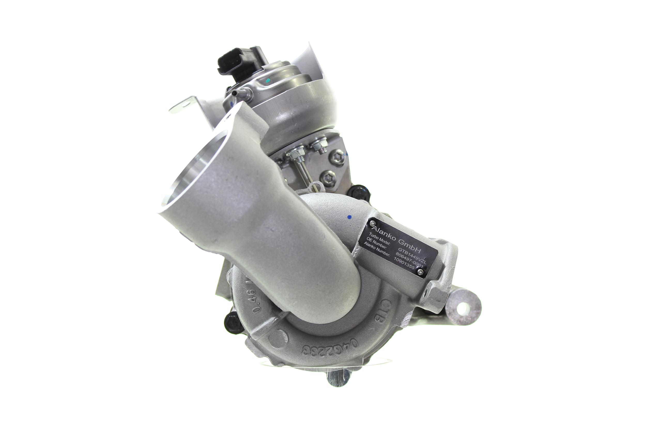 ALANKO 10901355: Turbolader inkl. Dichtungssatz, mit Anbau-/Befestigungsmaterial