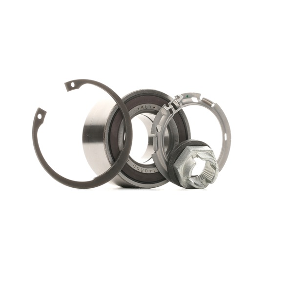 SNR R155.75: Set rulment roata cu bucsa de cauciuc, cu senzor magnetic inelar integrat