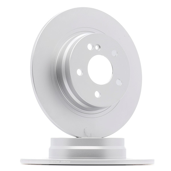 RIDEX PLUS 82B0376P Δισκόπλακα MERCEDES-BENZ C-class Sedan (W204) 170 PS Πετρέλαιο κόστος