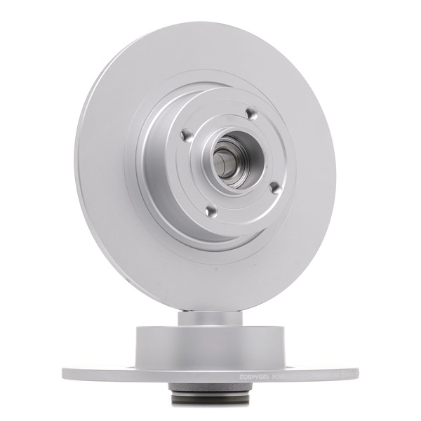 RIDEX PLUS 82B0704P: Disco de freno Eje trasero, Ø: 270mm, macizo, Ø: 270mm, con juego cojinetes rueda, con anillo sensor ABS
