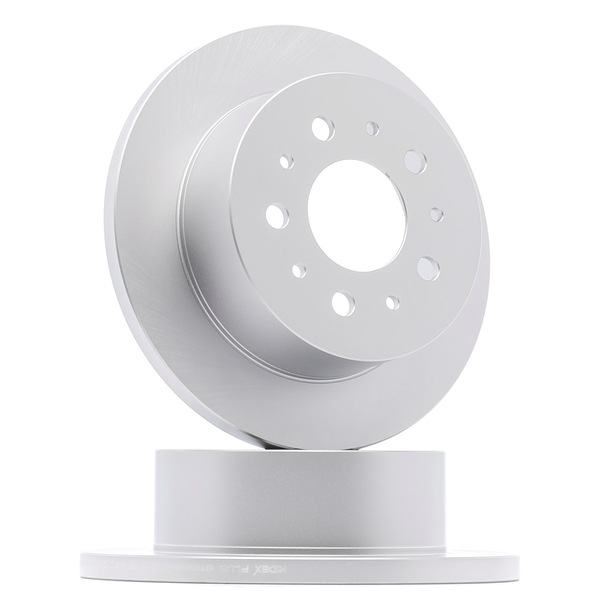 RIDEX PLUS 82B0498P: Féktárcsa hátsótengely, Ø: 280mm, tele, Ø: 280mm, csavarokkal