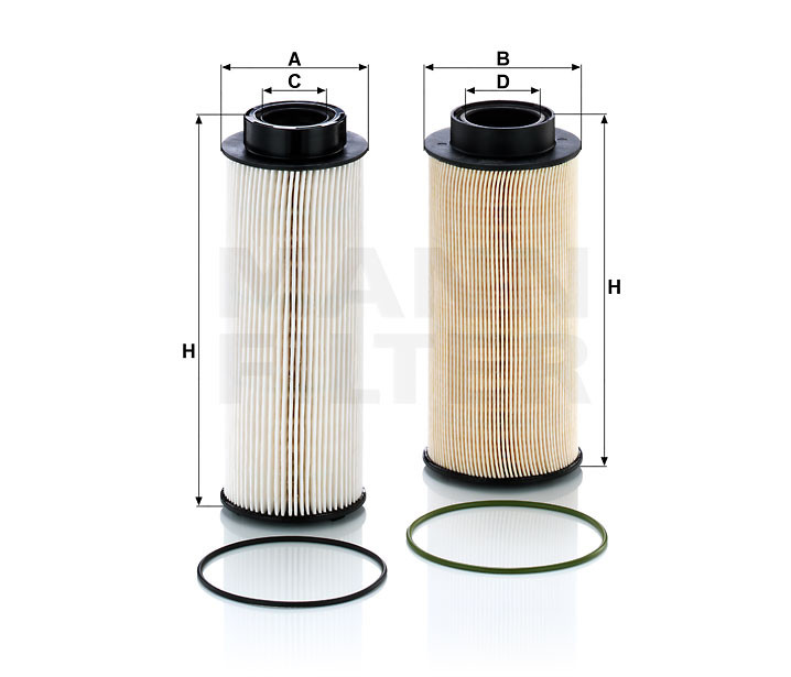 MANN-FILTER PU 10 016-2 z: Filtru combustibil cu etansare