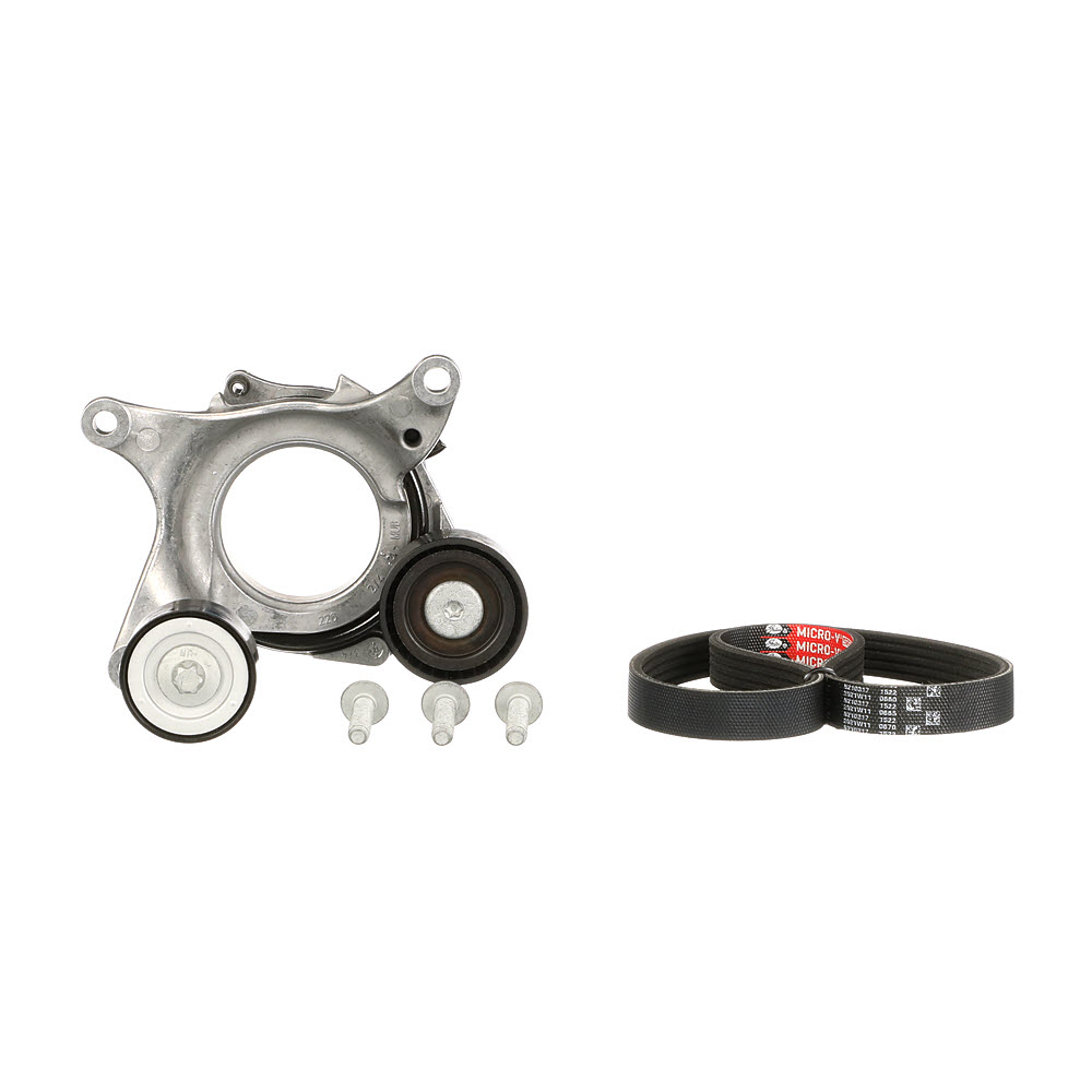 GATES K015PK1256EST: Sada zebrovanych klinovych remenu Micro-V® E-START™