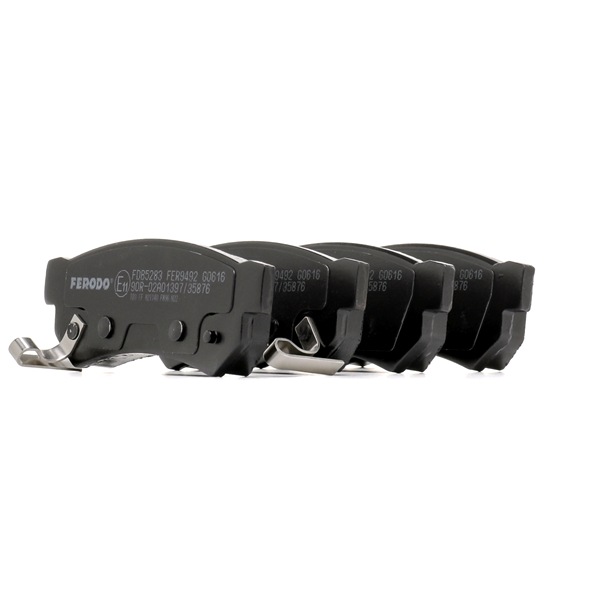 FERODO FDB5283: Juego de pastillas de freno PREMIER ECO FRICTION sin accesorios
