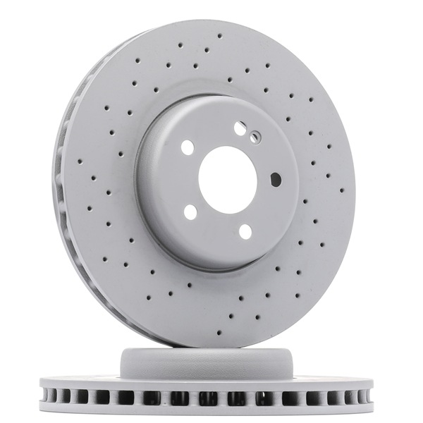 ZIMMERMANN 400.5520.30: Piduriketas FORMULA S Ø: 342mm, sisemine õhutus, perforeeritud, kaheosaline piduriketas, Terasest pidurikettakamber, Ø: 342mm, kaetud
