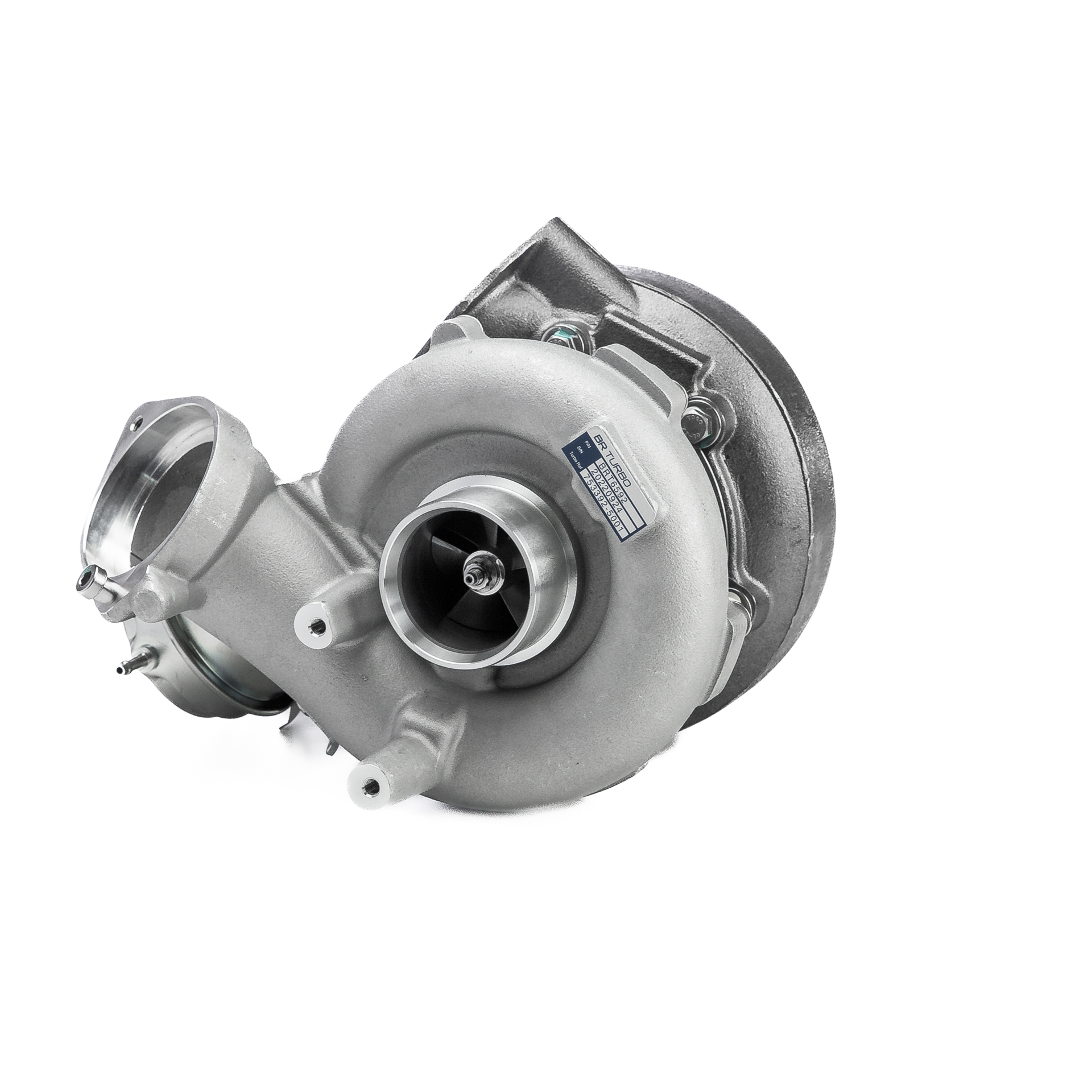 BR Turbo BRT6592: Turbocharger NEW BR TURBO TURBOCHARGER WITH GASKET KIT incl. Magnetische koppeling