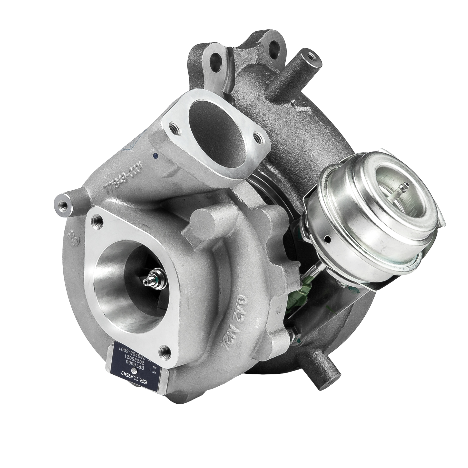 BR Turbo BRT6606: Turbolader NEW BR TURBO TURBOCHARGER WITH GASKET KIT inkl. Dichtungssatz