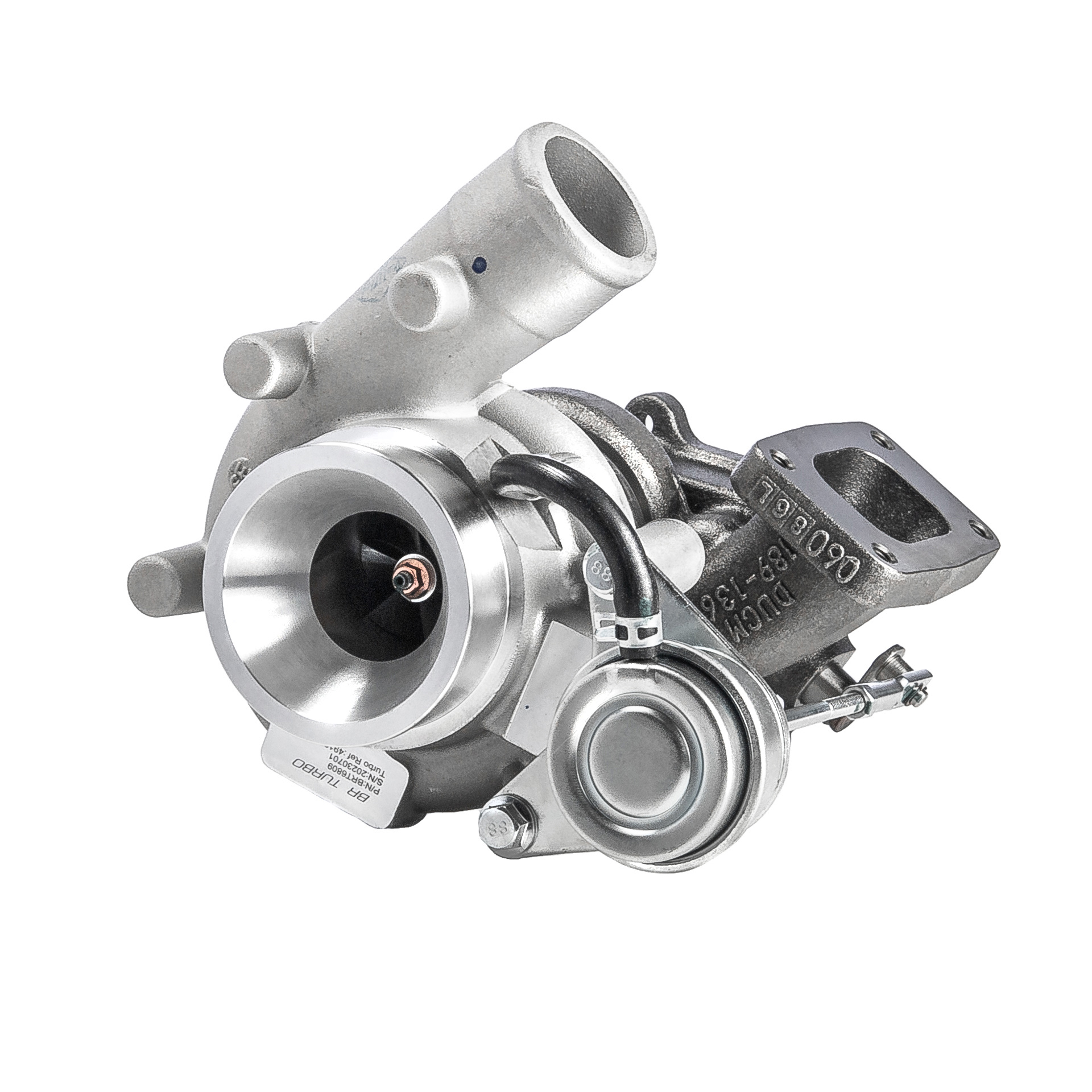 BR Turbo BRT6809: Turbolader NEW BR TURBO TURBOCHARGER WITH GASKET KIT inkl. Dichtungssatz