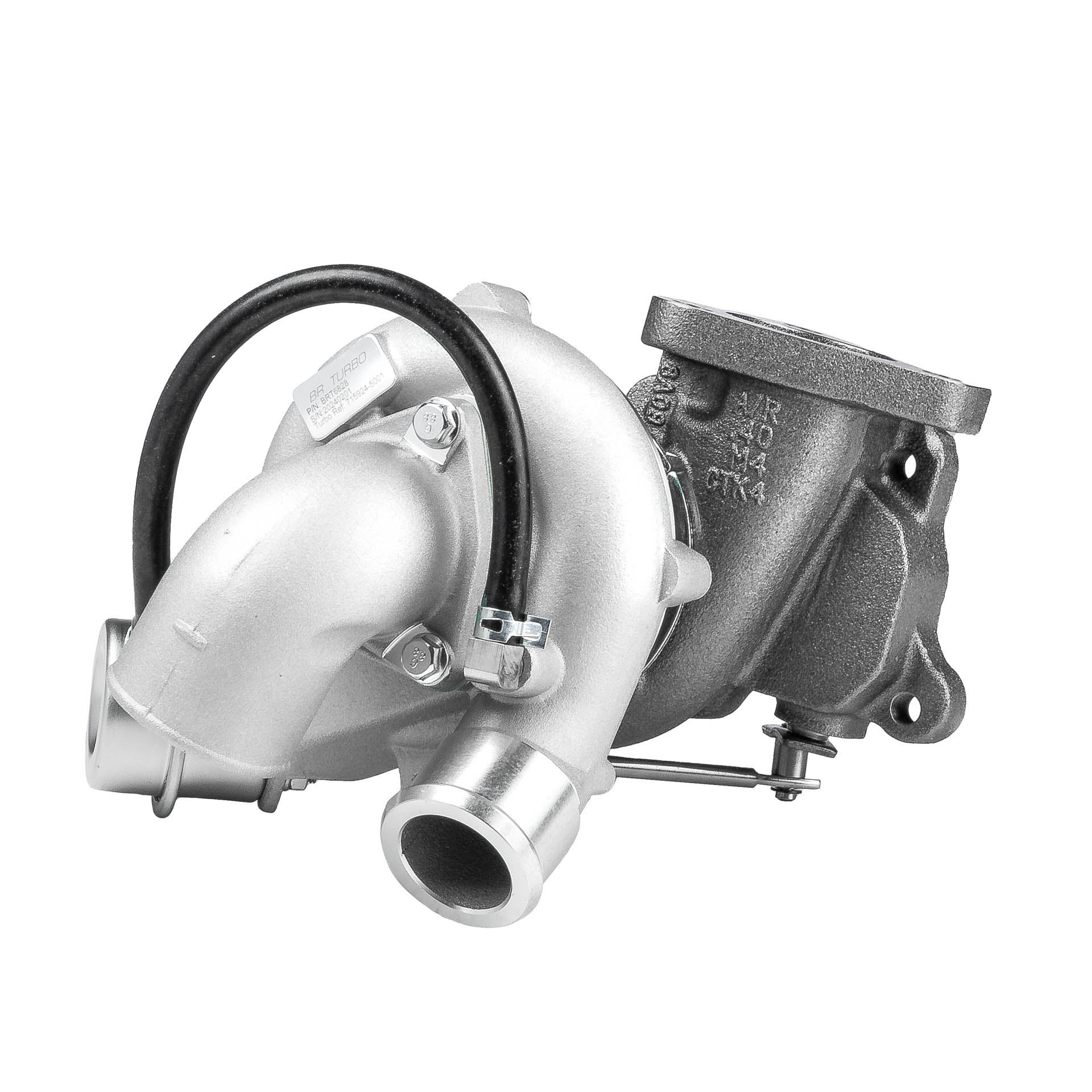 BR Turbo BRT6828: Turbolader NEW BR TURBO TURBOCHARGER WITH GASKET KIT inkl. Dichtungssatz