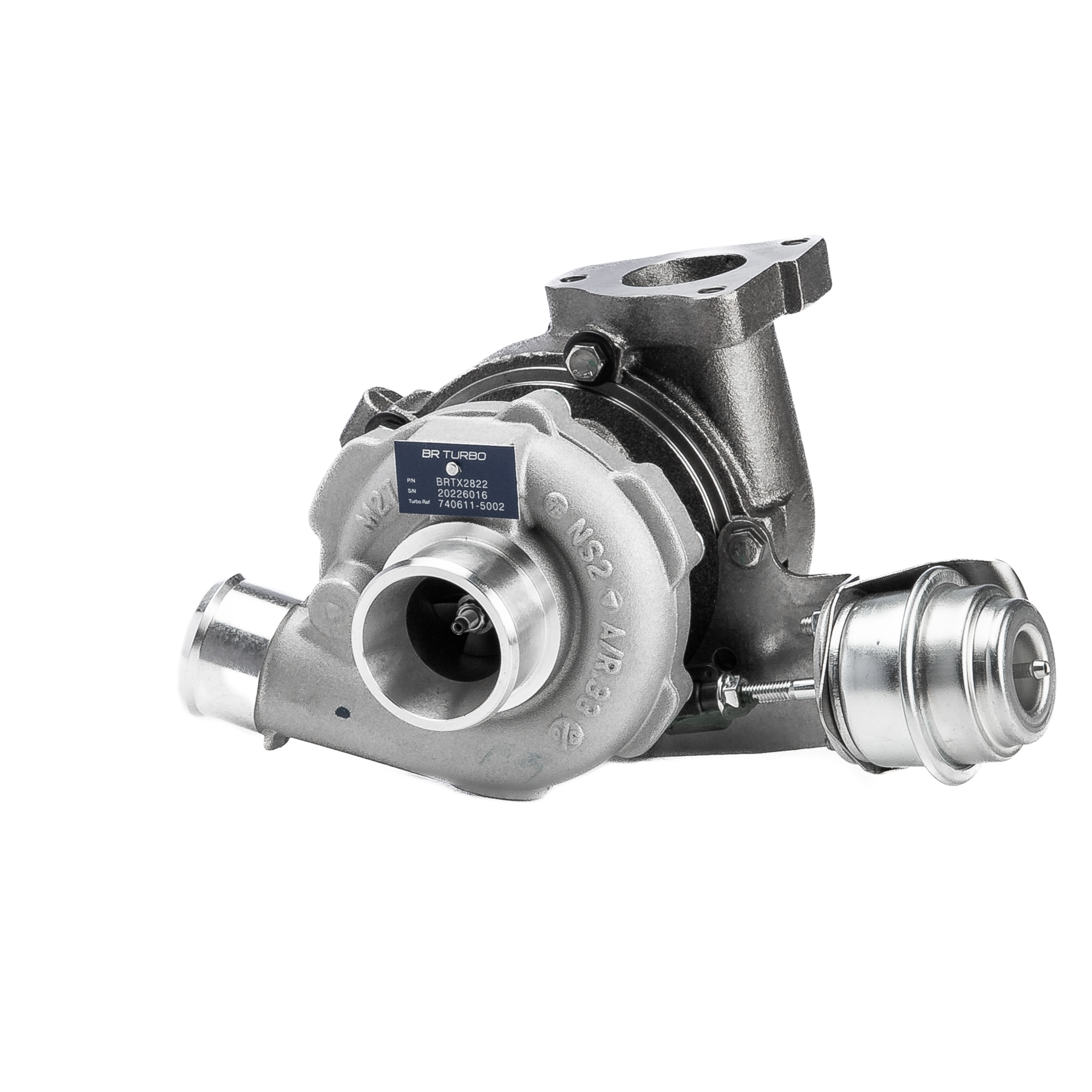 BR Turbo BRTX2822: Turbolader NEW BR TURBO TURBOCHARGER WITH GASKET KIT inkl. Dichtungssatz