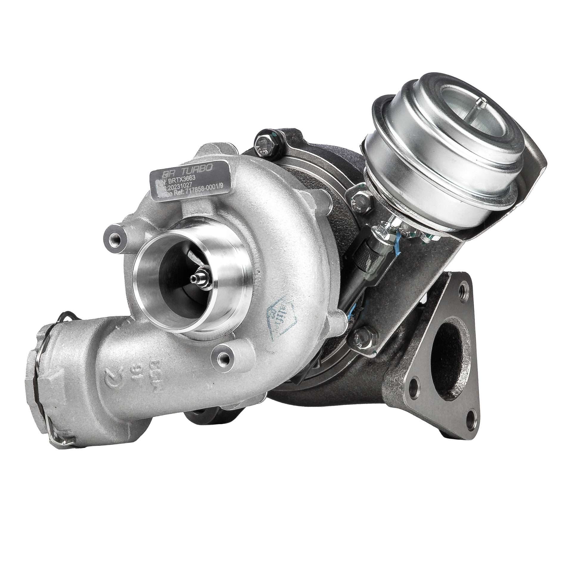 BR Turbo BRTX3663 Turbokompresorius VOLKSWAGEN PASSAT Variant (3B6) 130 AG dyzelinas kaina